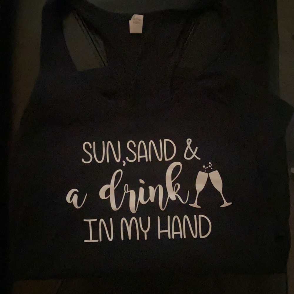 Brand new custom tank tops for bachelorette